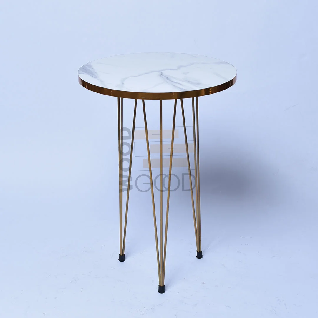 Parkar White Round Table - Image 2