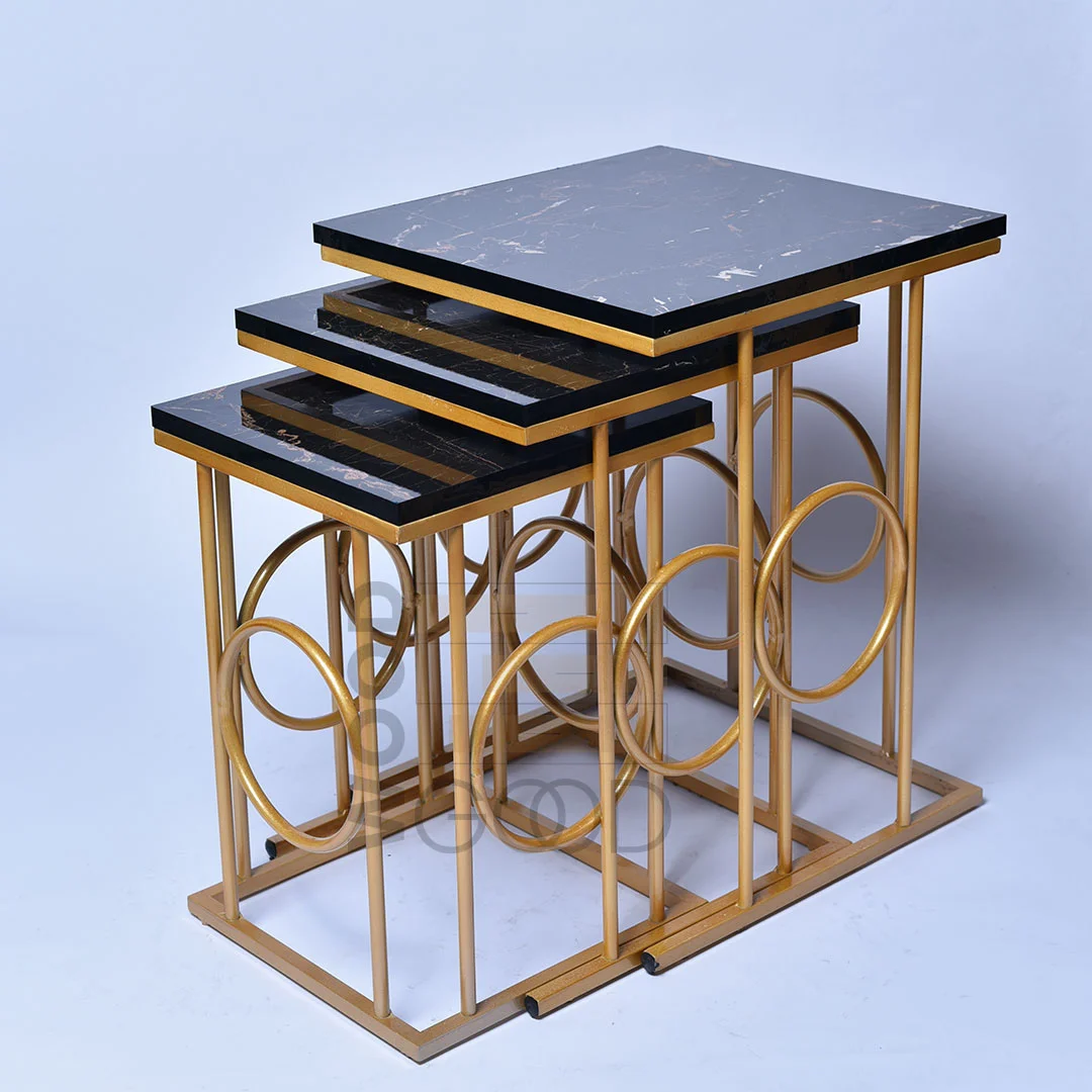 Florence Black Nesting Tables